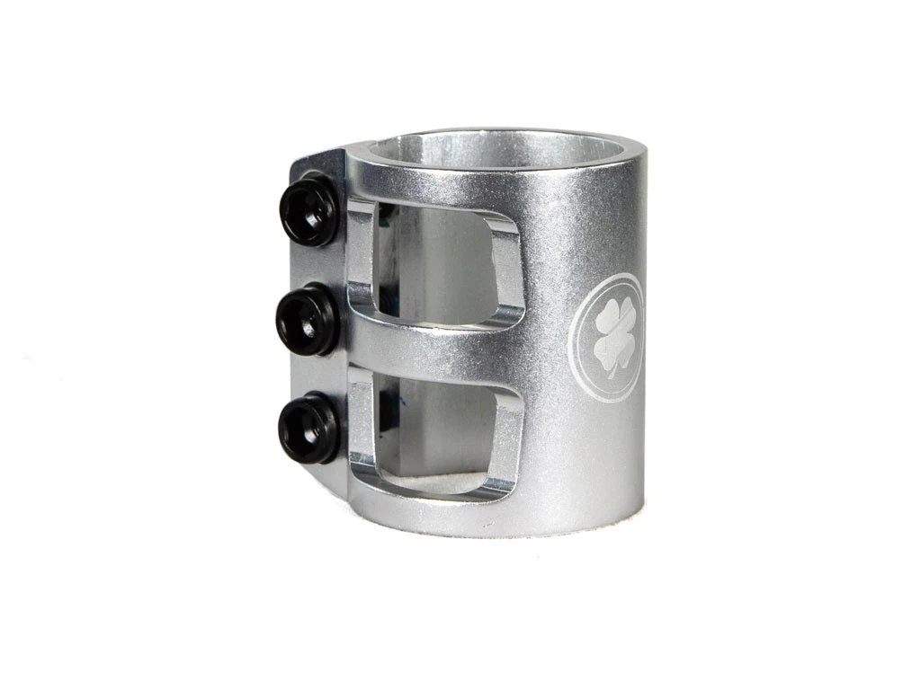 Lucky Scooters Clamps Lucky Triple Clamp - Polished 3 Lucky Scooters Clamps Lucky Triple Clamp - Polished