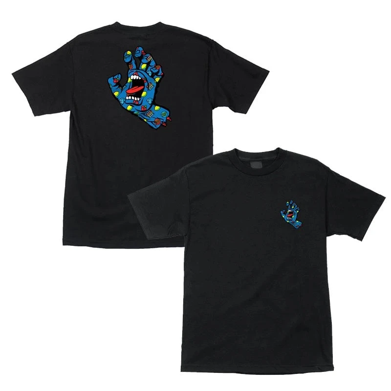 Santa Cruz Jackpot Hand Short Sleeve Mens T-Shirt - Black 3 Santa Cruz Jackpot Hand Short Sleeve Mens T-Shirt - Black