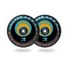 Root Industries Air Wheels 110mm - Undialed Orange/Teal (Pair)
