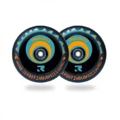 Root Industries Air Wheels 110mm - Undialed Orange/Teal (Pair)