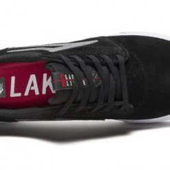 MEN Lakai Shoes Griffin - Black/Grey Suede