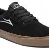 Lakai Shoes Porter - Black/Gum Suede MEN