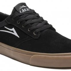 Lakai Shoes Porter - Black/Gum Suede MEN