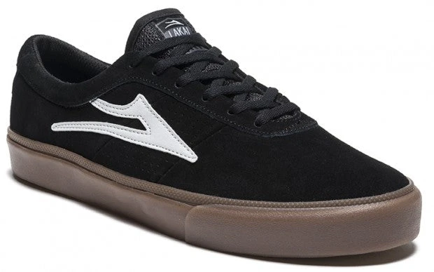 Lakai Shoes Sheffield - Black/White Suede MEN Lakai Shoes Sheffield - Black/White Suede MEN