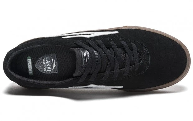 Lakai Shoes Sheffield - Black/White Suede MEN Lakai Shoes Sheffield - Black/White Suede MEN