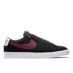 Nike Shoes Blazer Low GT - Black/Villain Red-Gum Light Brown-White