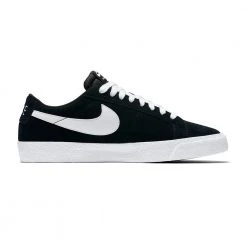 Nike Shoes Blazer Zoom Low - Black/White-Gum Light Brown MEN