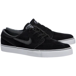MEN Nike Shoes Zoom Stefan Janoski - Black/Black-White-Gum/Light Brown 4 MEN Nike Shoes Zoom Stefan Janoski - Black/Black-White-Gum/Light Brown