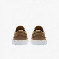 MEN Nike Shoes SB Zoom Stefan Janoski Slip-On - Golden Beige/White 9 MEN Nike Shoes SB Zoom Stefan Janoski Slip-On - Golden Beige/White