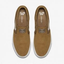 MEN Nike Shoes SB Zoom Stefan Janoski Slip-On - Golden Beige/White 8 MEN Nike Shoes SB Zoom Stefan Janoski Slip-On - Golden Beige/White