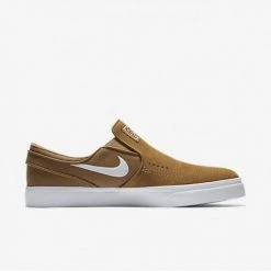 MEN Nike Shoes SB Zoom Stefan Janoski Slip-On - Golden Beige/White