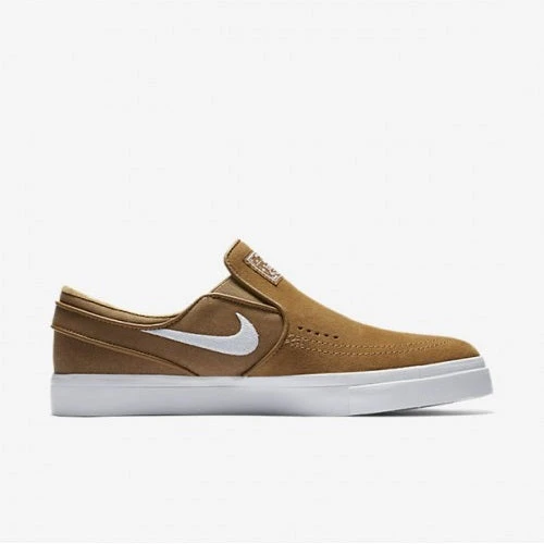 MEN Nike Shoes SB Zoom Stefan Janoski Slip-On - Golden Beige/White 3 MEN Nike Shoes SB Zoom Stefan Janoski Slip-On - Golden Beige/White