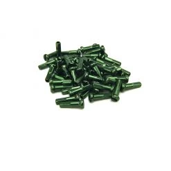 Small Parts / Misc Mission BMX Aluminum Nipples 16mm - Green