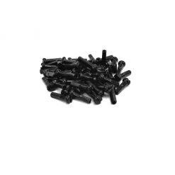 Mission BMX Brass Nipples 16mm - Black Small Parts / Misc