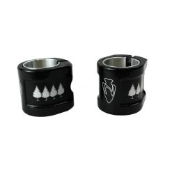 North Scooters Axe HIC 2 Bolt Clamp - Matte Black Clamps