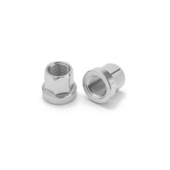Mission BMX 14mm Aluminum Axle Nuts - Silver Tools