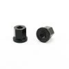 Mission BMX 3/8" Aluminum Axle Nuts - Black 2 Mission BMX 3/8" Aluminum Axle Nuts - Black