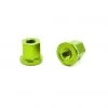 Mission BMX 3/8" Aluminum Axle Nuts - Green Tools 1 Mission BMX 3/8" Aluminum Axle Nuts - Green Tools