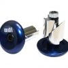 ODI Grips ODI Aluminum Bar End Plug - Blue Bar Ends And Plugs 1 ODI Grips ODI Aluminum Bar End Plug - Blue Bar Ends And Plugs
