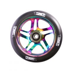 Envy 5 Spoke Scooter Wheel 120mm - Oil Slick/Black (Pair)