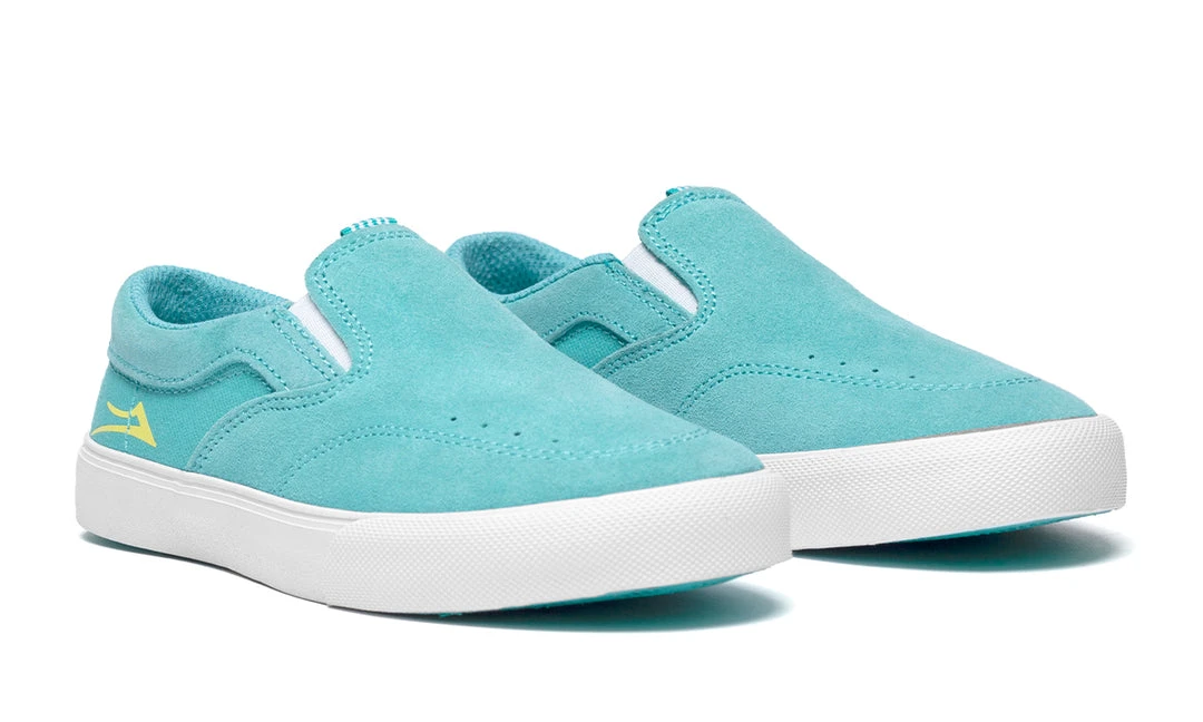 Lakai Shoes Owen Kids - Teal Suede YOUTH 4 Lakai Shoes Owen Kids - Teal Suede YOUTH