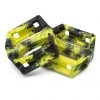 Mission BMX Impulse PC Pedals - Black/Yellow