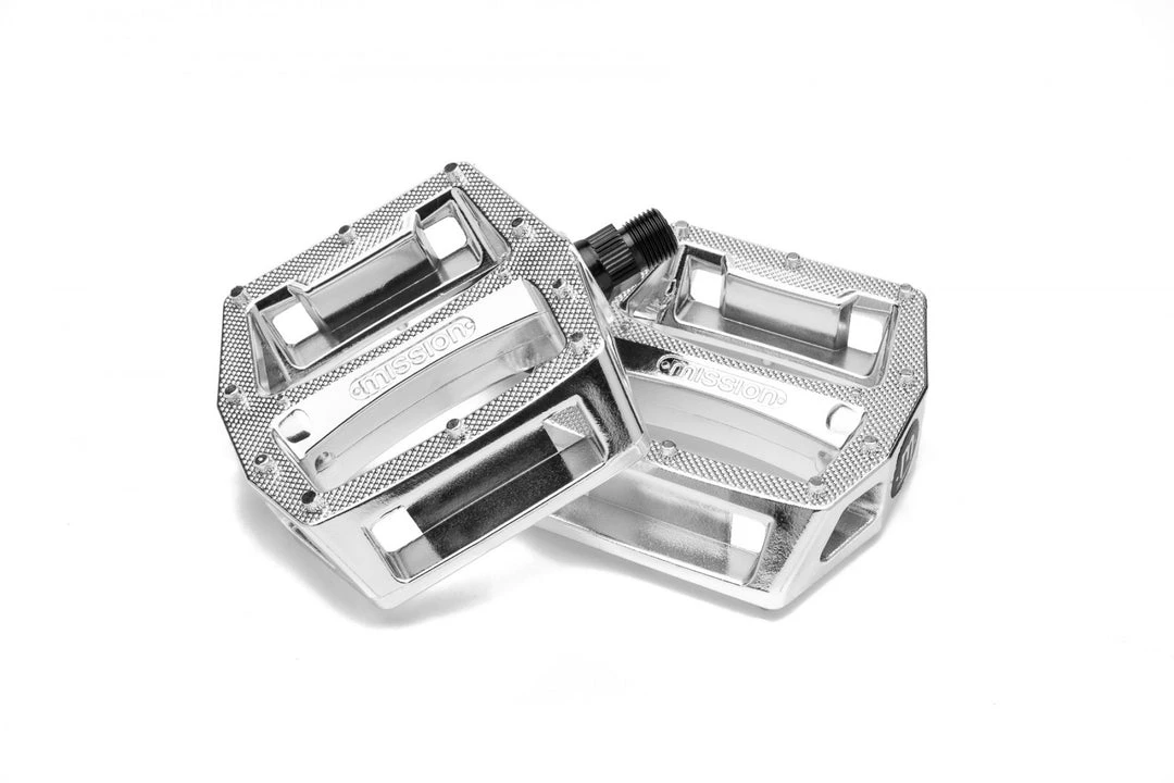 Mission BMX Impulse PC Pedals - Silver 3 Mission BMX Impulse PC Pedals - Silver