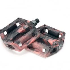 Mission BMX Impulse PC Pedals - Black/Red