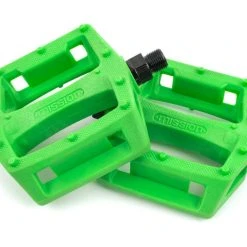 Mission BMX Impulse PC Pedals - Kelly Green