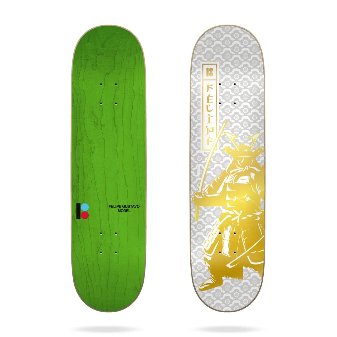 Plan B Felipe Samurai Skateboard Deck - 7.75" Decks 3 Plan B Felipe Samurai Skateboard Deck - 7.75" Decks