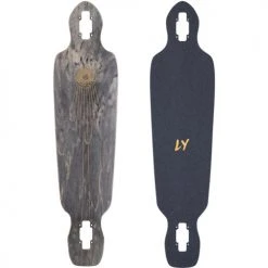 Landyachtz Battle Axe Black Space Rock Longboard Deck Decks