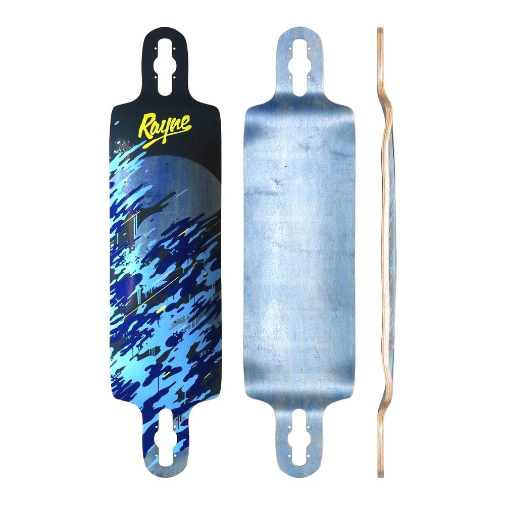 Rayne Demonseed Wave Camo Longboard Deck - 39" Rayne Demonseed Wave Camo Longboard Deck - 39"