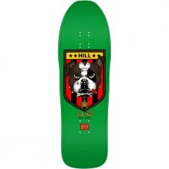 Powell Peralta Frankie Hill Bulldog Skateboard Deck - 10" Green Decks