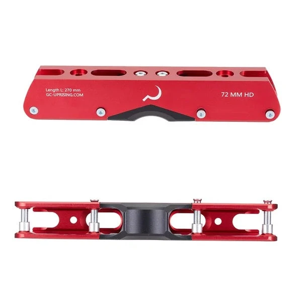 Ground Control HD2 H-Block Aluminum Frames 72mm - Red Ground Control HD2 H-Block Aluminum Frames 72mm - Red