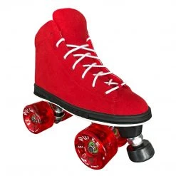 Atom Jackson Diva Sport Viper Nylon Quad Roller Skate - Red Quad Complete Skates