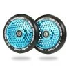 Root Industries HoneyCore Wheels 120mm - Black/Sky Blue (Pair) 1 Root Industries HoneyCore Wheels 120mm - Black/Sky Blue (Pair)