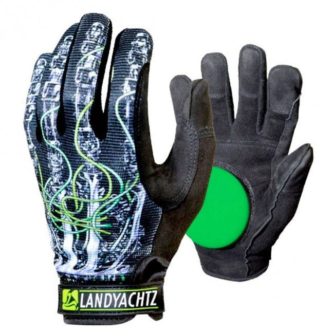 PROTECTIVE GEARS Landyachtz Robot Freeride Slide Gloves 3 PROTECTIVE GEARS Landyachtz Robot Freeride Slide Gloves