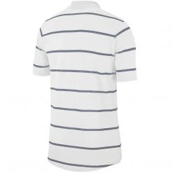 MEN Nike SB Dri Fit Flag Logo Polo Shirt - White Stripe