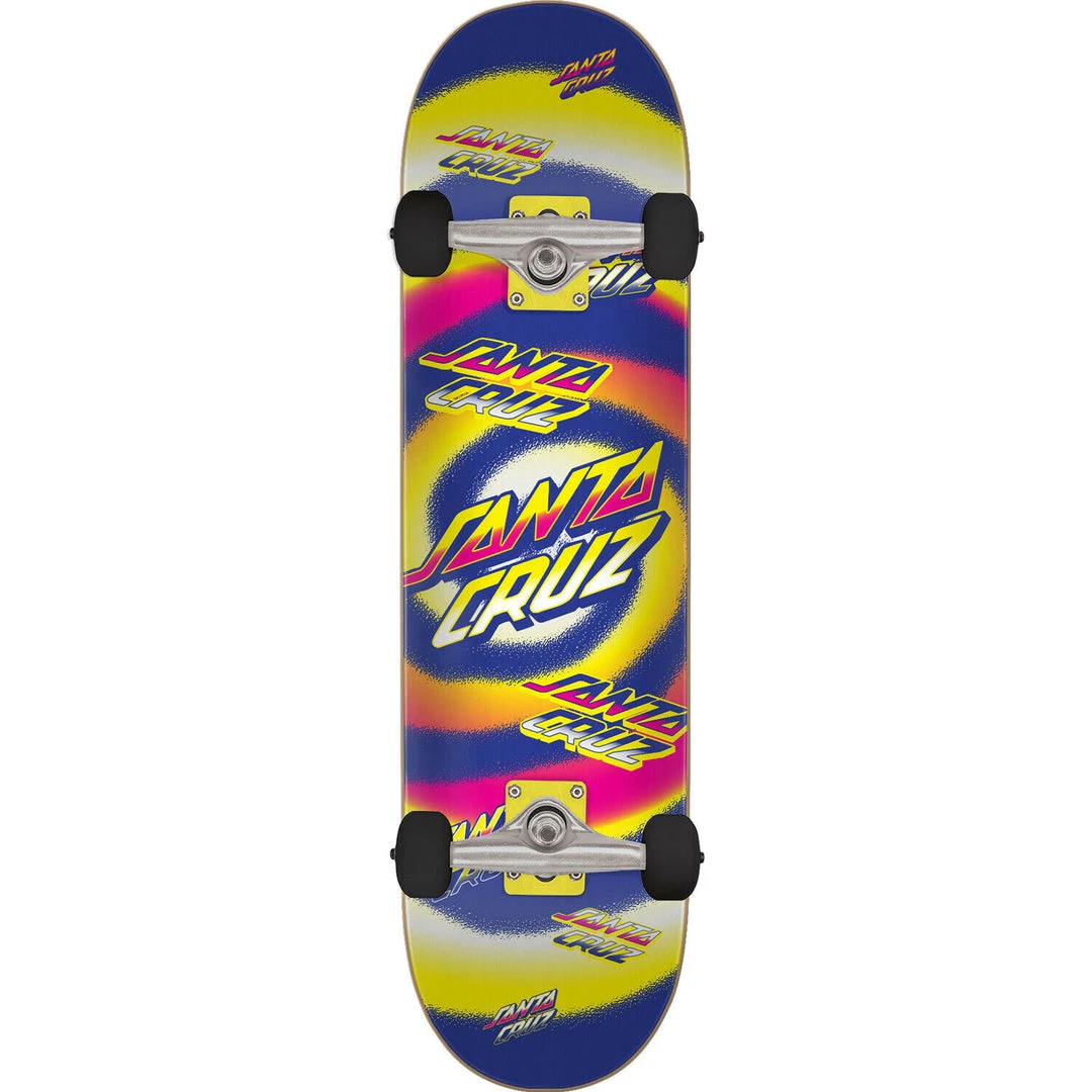 Santa Cruz Hypno Dot Mini Skateboard Complete - 7.25" 3 Santa Cruz Hypno Dot Mini Skateboard Complete - 7.25"