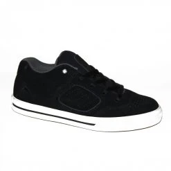 Emerica Shoes Kids Reynolds 3 - Black/White/Grey YOUTH