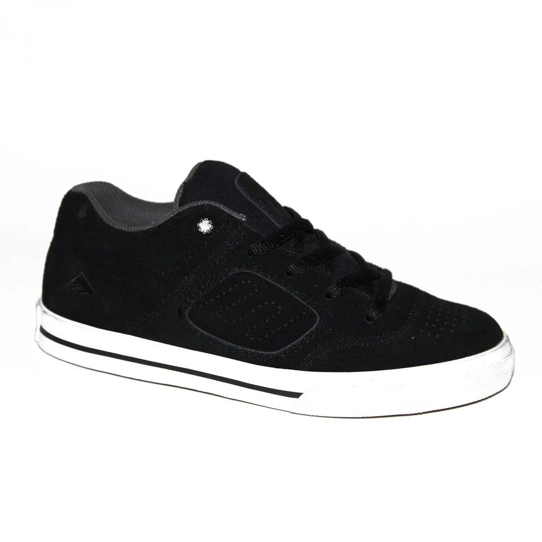 Emerica Shoes Kids Reynolds 3 - Black/White/Grey YOUTH Emerica Shoes Kids Reynolds 3 - Black/White/Grey YOUTH