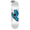 Santa Cruz Screaming Hand Taper Tip Skateboard Deck 8.25" - White/Blue Decks