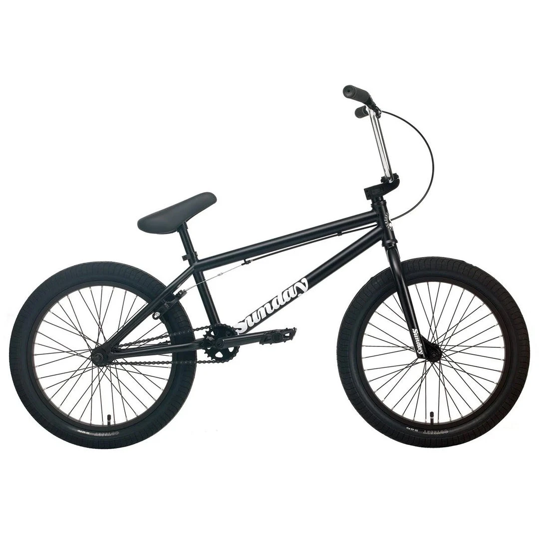 Sunday 2022 Primer 21" Complete BMX Bike - Matte Black 3 Sunday 2022 Primer 21" Complete BMX Bike - Matte Black
