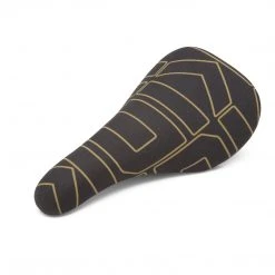 Seats Kink BMX Big Slim Stealth Seat - Black/Gold