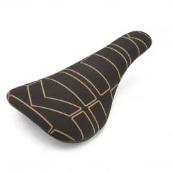 Seats Kink BMX Big Slim Stealth Seat - Black/Gold