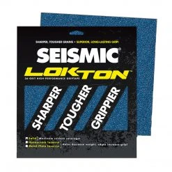 Seismic Griptape Lokton Squares Solid 36 Grit - Blue