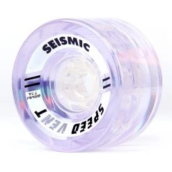 Seismic Speed Vent 85mm 77a Wheels - Crystal Clear Purple (Set Of 4)