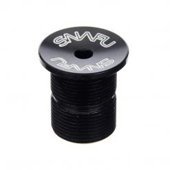 Small Parts / Misc Snafu BMX Threaded Fork Top Cap - Black