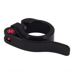 Snafu Race Quick Release Seatpost Clamp 31.8mm - Black Seat Post Clamps