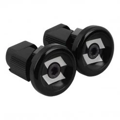 Bar Ends And Plugs Snafu Stubby Alloy Bar Ends - Black
